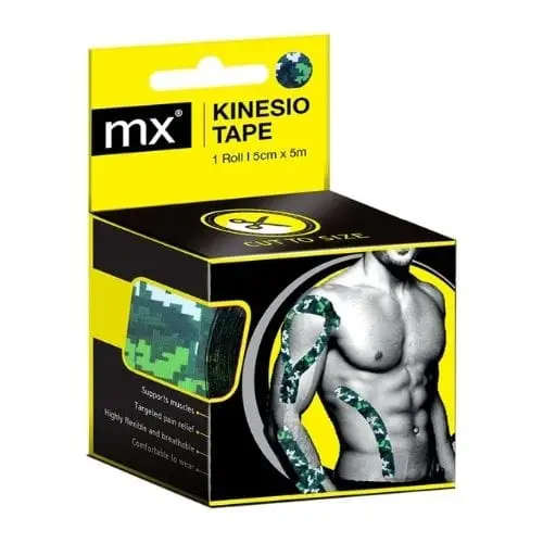 MX KINESIO TAPE 5CM CAMO