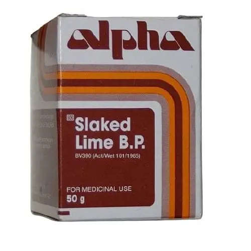 SLAKED LIME  50G ALPHA