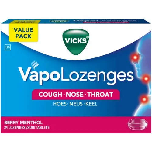 VICKS LOZENGES 24  BERRY