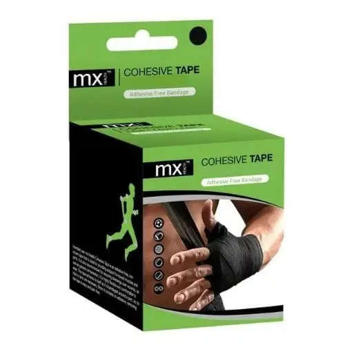 MX COHESIVE TAPE  7.5CM BLACK