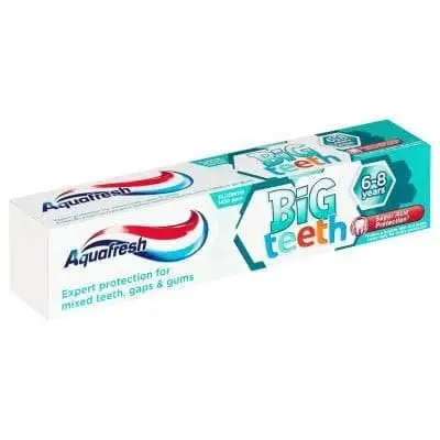 AQUAFRESH TOOTHPASTE  50ML BIG TEETH 6+YEAR