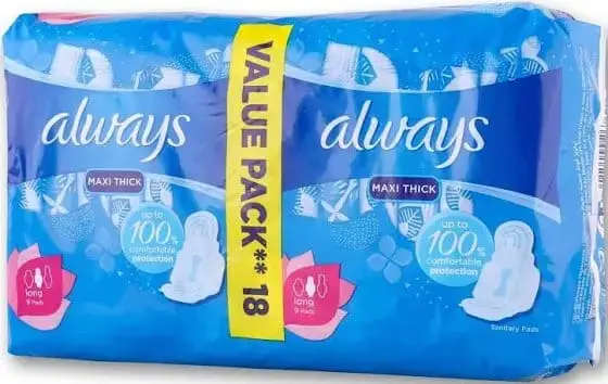 ALWAYS MAXI SUPER PLUS DUO 18