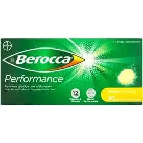 BEROCCA EFF TABS 30 MANGO