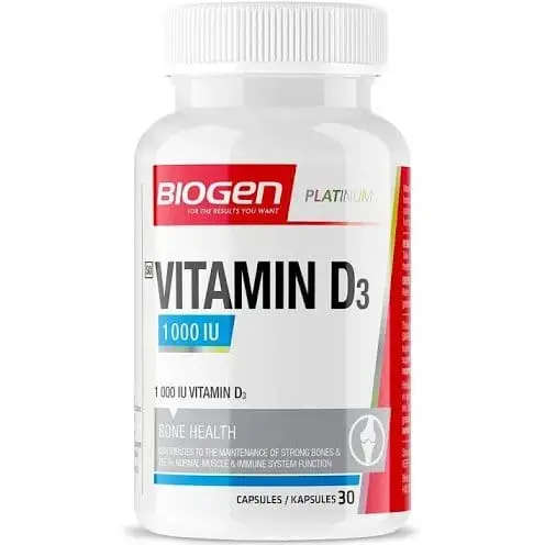 BIOGEN VIT D3 1000IU 30