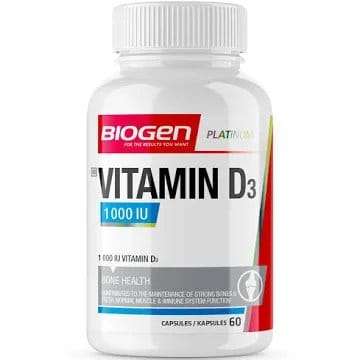 BIOGEN VIT D3 1000IU 60