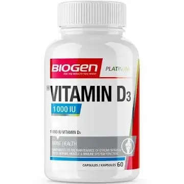 BIOGEN VIT D3 1000IU 60