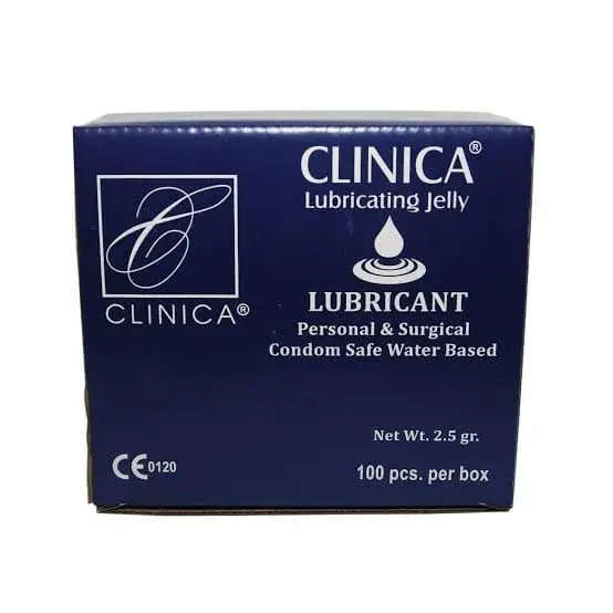 D/CLINICA LUBRICATING JELLY 2.5G 100