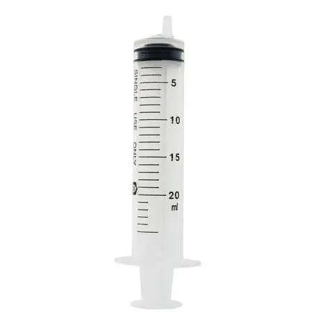 SYRINGE SINGLE 20ML