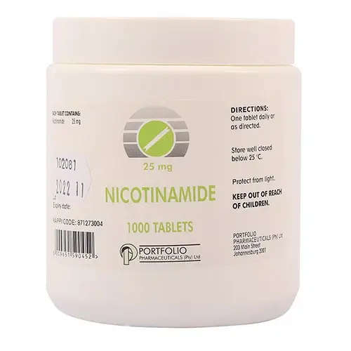 NICOTINAMIDE 25MG 1000
