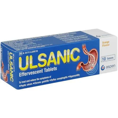 ULSANIC EFF TABS 10 ORANGE