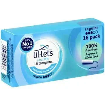 LIL-LETS 16 REGULAR TAMPONS