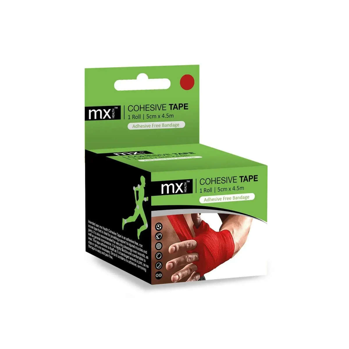 MX COHESIVE TAPE  5CM RED