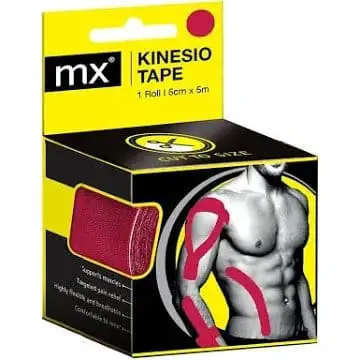MX KINESIO TAPE 5CM RED