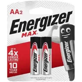 ENERGIZER BATT MAX AA 2 E91