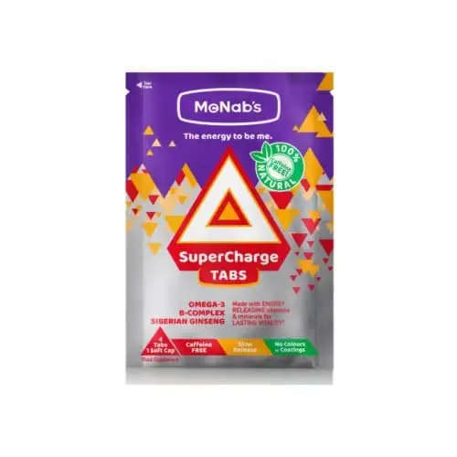 MCNABS ENERGY TABS  5 SACHETS