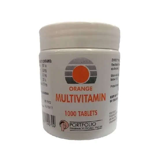 MULTIVITAMIN ORANGE TABS 1000 PORTFOLIO
