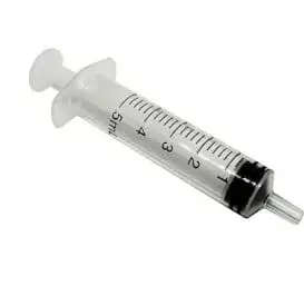 SYRINGE SINGLE 5ML