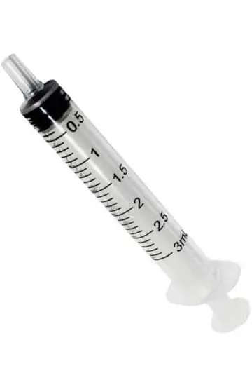 SYRINGE 3ML SINGLE