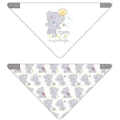 TINY TATTY TEDDY BANDANA BIB 2PACK