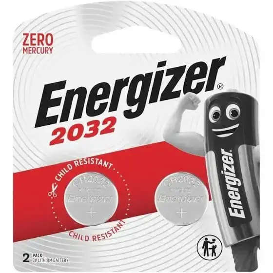 ENERGIZER LITHIUM COIN 2032 2 PACK