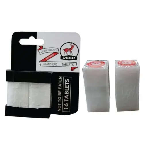 CAMPHOR BLOCKS 16 TABLETS