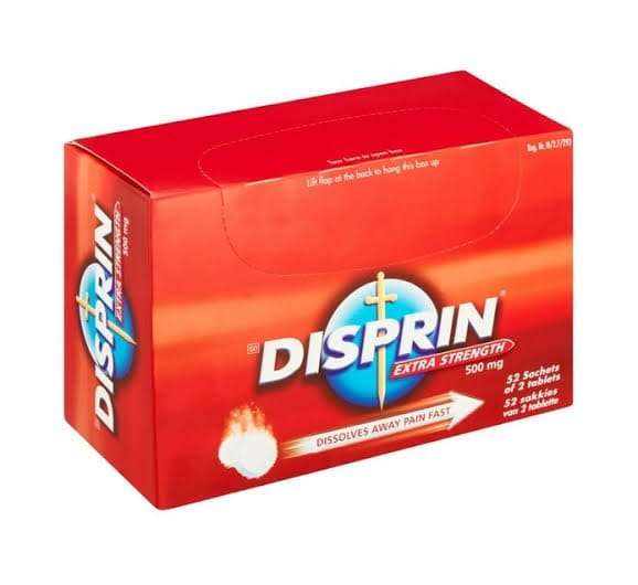 DISPRIN EXTRA TABLETS SACHETS 52X2