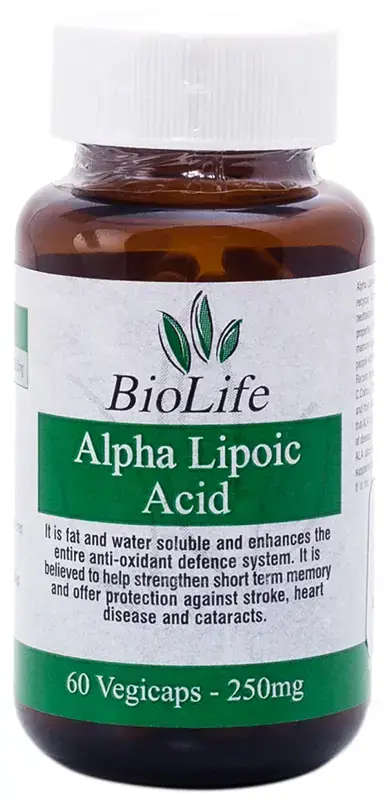 BIOLIFE ALPHA LIPOIC ACID 60