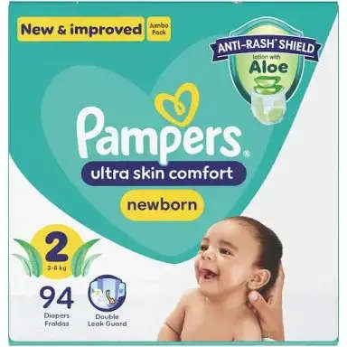 PAMPERS ACT BABY SZ 2 JP 94