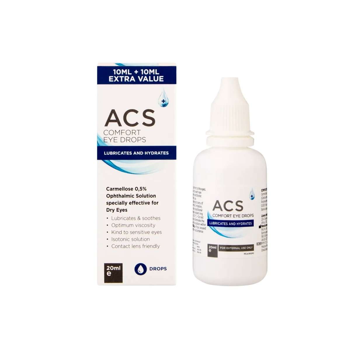 ACS COMFORT DROPS VALUE PACK 2X10ML