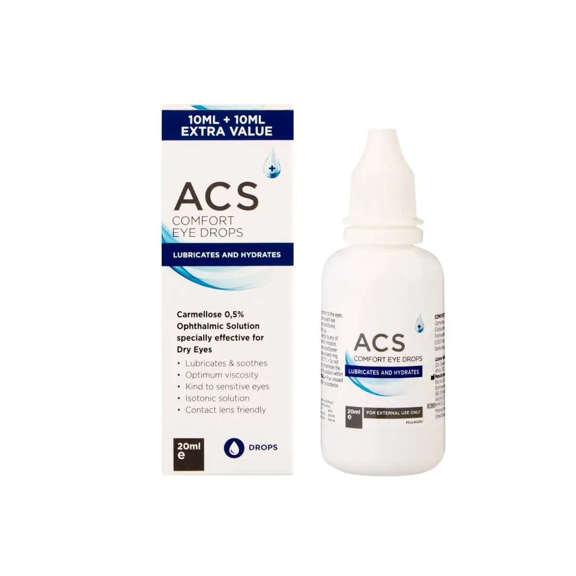 ACS COMFORT DROPS VALUE PACK 2X10ML