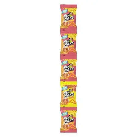 SIMBA NIKNAKS 5X22G CHEES KOTA STRIPS