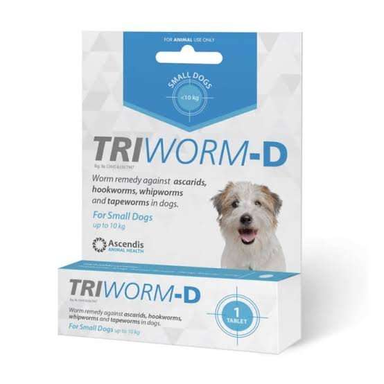 TRIWORM DOG TABS 1 0-10KG