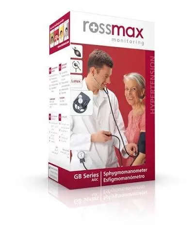 SPHYGMOMANOMETER WITH STETHOSCOPE ROSSMAX GB