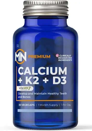 MN CALCIUM+K2+D3 VEG CAPS 60