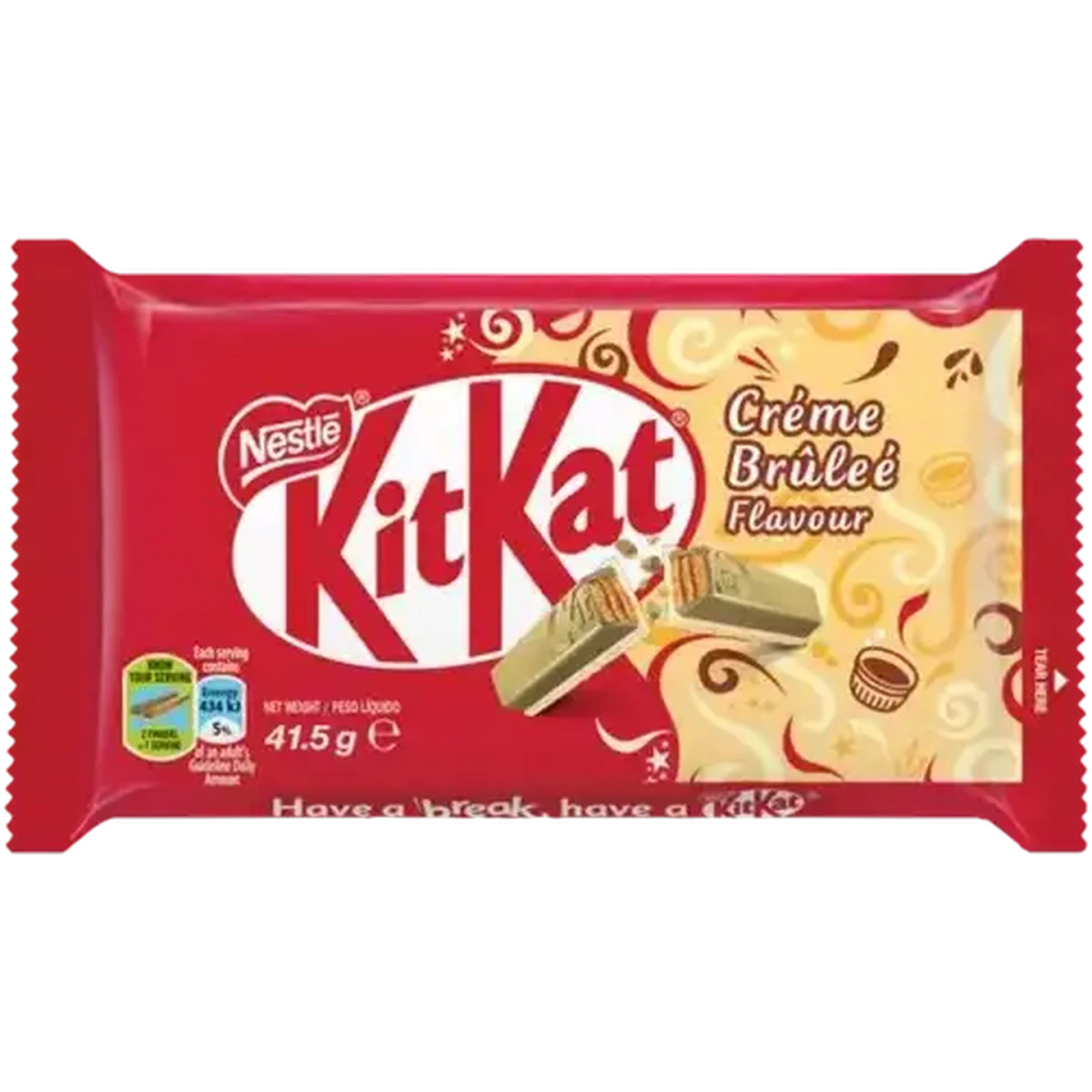 NESTLE KIT KAT 4F CREME BRULEE 41.5G