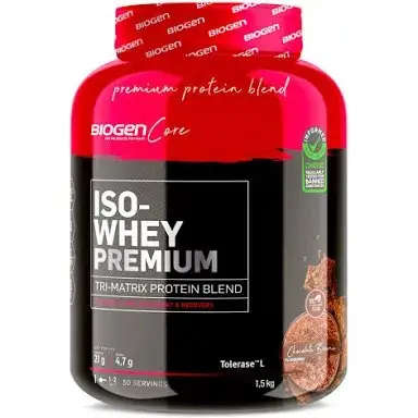 BIOGEN 100% ISO WHEY 1.5KG CHOCOLATE