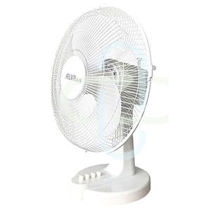 ALVA AIR 30CM PLASTIC DESK FAN - WHITE 1