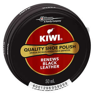 KIWI SHOE POLISH BLACK 50ML