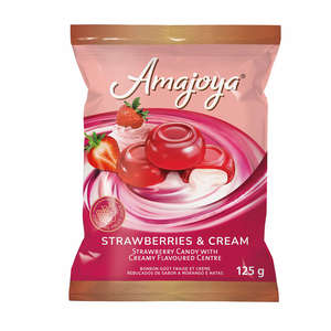AMAJOYA STRAWBERRIES & CREAM 125G