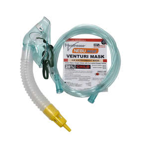 MASK OXYGEN VENTURI 28% CHILD H/E 1