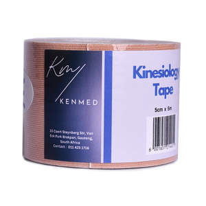 KINESIO TAPE BEIGE 5CMX5M KENMED 1's