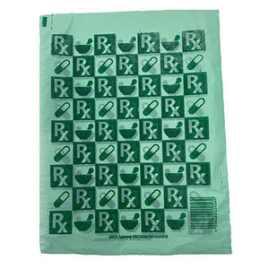 PLASTIC BAG 18X23 GREEN 500