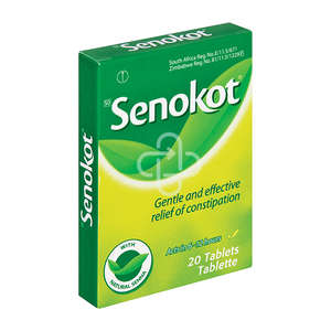 SENOKOT  20 TABLETS