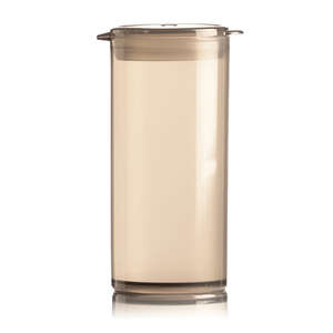 PLAS PILL VIAL 20ML AMBER 100