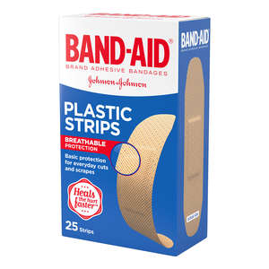 BAND AID PLASTIC SHAPES 25