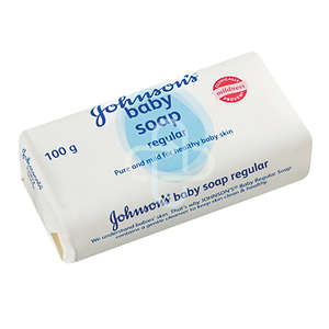 BABY SOAP REGULAR J&J  100G