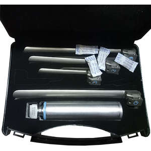 LARYNGOSCOPE SET 4 BLADE STRAIGHT 1