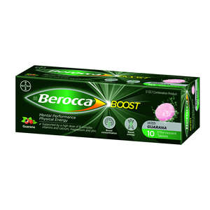 BEROCCA BOOST 10 EFFERVESCENT TABLETS
