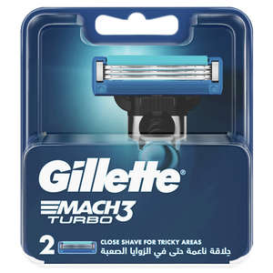 RAZOR GILLETTE MACH 3 TURBO RAZOR 2 CT