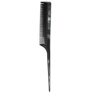CHIC COMB LADIES TAIL NYLON BLACK 205MM
